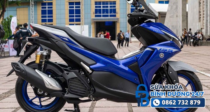 Xe Yamaha NVX trang bị hệ thống khóa Smartkey